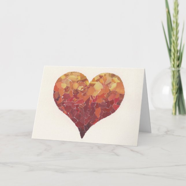 Cartes Pour Fêtes Annuelles L'amour de Valentine (Devant)