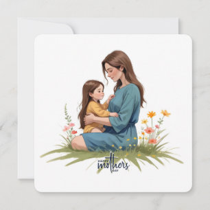 Cartes Pour Fêtes Annuelles L'amour d'une mère – Chérir les moments spéciaux
