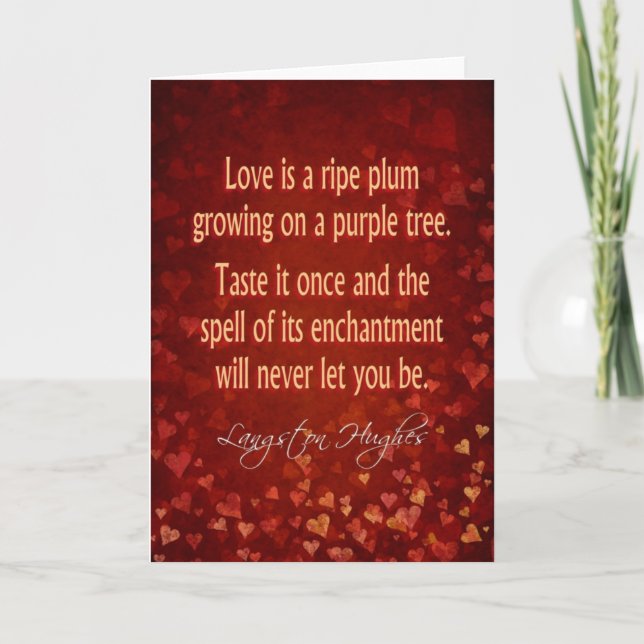 Cartes Pour Fêtes Annuelles L'amour est mûr (Devant)
