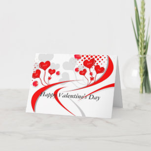 Cartes Pour Fêtes Annuelles L'amour pour toujours Abstrait
