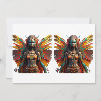 Cartes Pour Fêtes Annuelles Langa Vuma Fairy Débardeur
