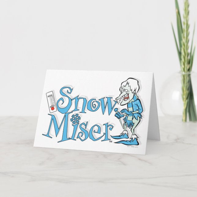 Cartes Pour Fêtes Annuelles L'ANNÉE SANS SANTA CLAUS™ | Snow Miser (Devant)