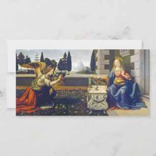 Cartes Pour Fêtes Annuelles L'annonce   Leonardo da Vinci  