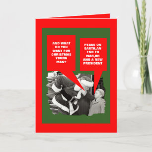 Cartes Pour Fêtes Annuelles L'anti Président Obama Christmas
