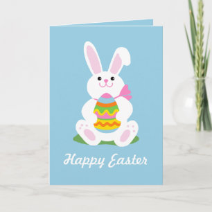 Cartes Pour Fêtes Annuelles Lapin de Pâques