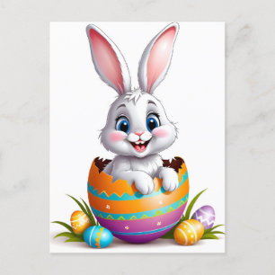 Cartes Pour Fêtes Annuelles Lapin de Pâques