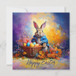 Cartes Pour Fêtes Annuelles Lapin de Pâques