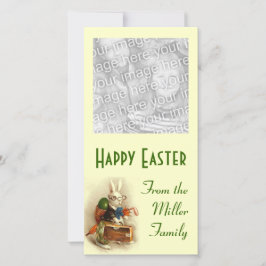 Cartes Pour Fêtes Annuelles Lapin de Pâques avec lunettes