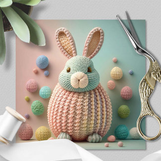 Cartes Pour Fêtes Annuelles Lapin de Pâques fantaisiste et mignon
