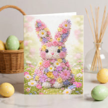 Lapin de Pâques Fleur Douce