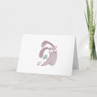 Cartes Pour Fêtes Annuelles Lapin de péter