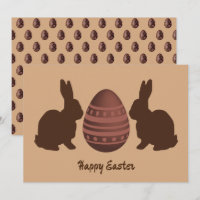 Lapin Lapin Chocolat Joyeux Pâques
