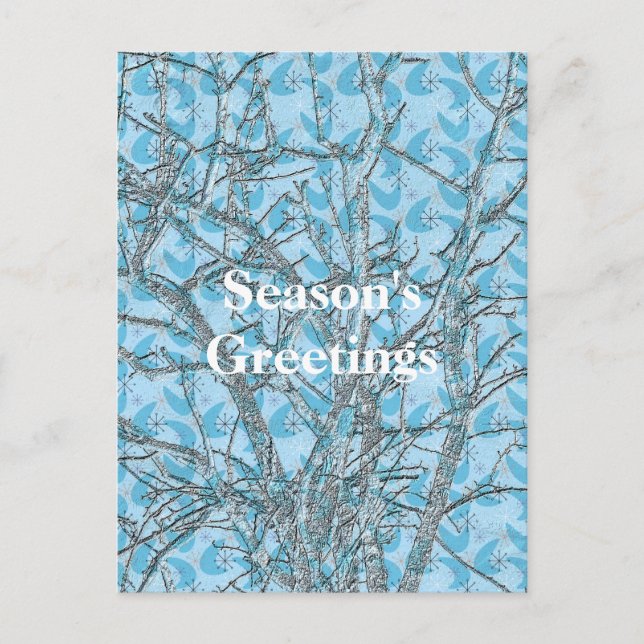 CARTES POUR FÊTES ANNUELLES L'ARBRE DE NOËL (Devant)