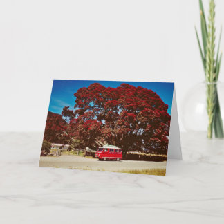 Cartes Pour Fêtes Annuelles L'arbre de Noël de la Nouvelle Zélande