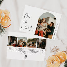 L'arc moderne Boho brille au Nouvel An Cinq photos