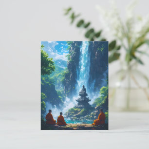Cartes Pour Fêtes Annuelles L'Ascension Tranquille des Moines