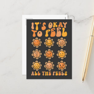 Cartes Pour Fêtes Annuelles L'automne C'est correct de ressentir tous les sent