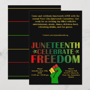 Cartes Pour Fêtes Annuelles Le 11° juin célèbre l'événement Freedom Solidarity