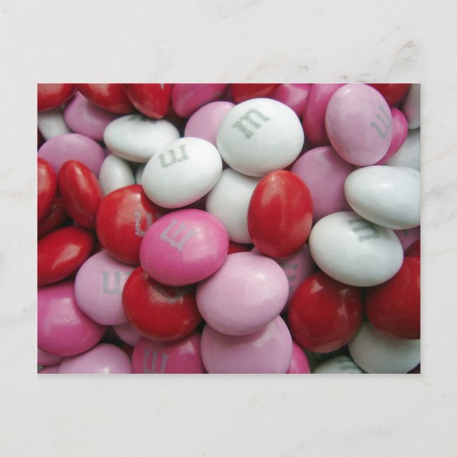 Cartes Pour Fêtes Annuelles Le bonbon de Saint-Valentin (Devant)