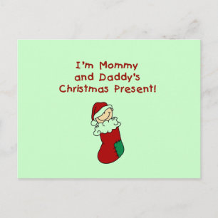 Cartes Pour Fêtes Annuelles Le cadeau de Noël de maman et papa