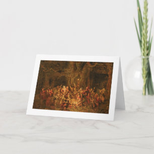Cartes Pour Fêtes Annuelles Le chêne de Herne "des joyeuses épouses de