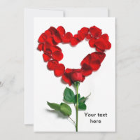 Le coeur Rose de Valentine
