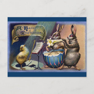Cartes Pour Fêtes Annuelles Le concert de Pâques