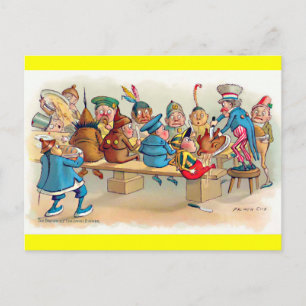 Cartes Pour Fêtes Annuelles Le dîner de Noël de Brownie