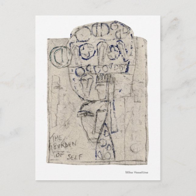 Cartes Pour Fêtes Annuelles Le fardeau de soi (Devant)