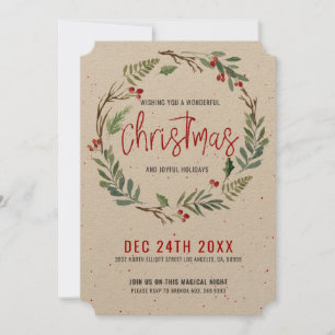 Cartes Pour Fêtes Annuelles Le film de Christmas
