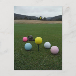 Cartes Pour Fêtes Annuelles Le golf de Pâques