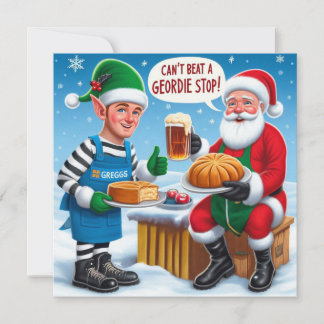 Cartes Pour Fêtes Annuelles Le Greggs du Père Noël