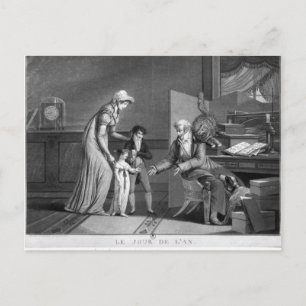 Cartes Pour Fêtes Annuelles Le jour de nouvelle année, 1807