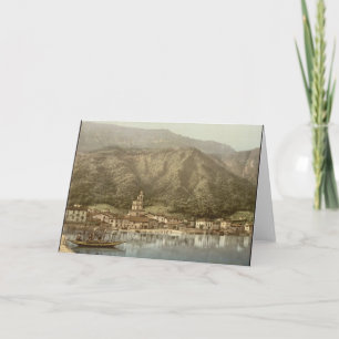Cartes Pour Fêtes Annuelles Le lac de Lugano