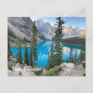 Cartes Pour Fêtes Annuelles Le lac Moraine à Banff Canada