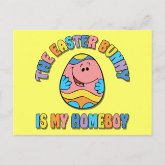 Cartes Pour Fêtes Annuelles Le lapin de Pâques est mon Homeboy