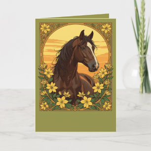 Cartes Pour Fêtes Annuelles Le Marais Entouré De Flowe De Jasmin Jaune