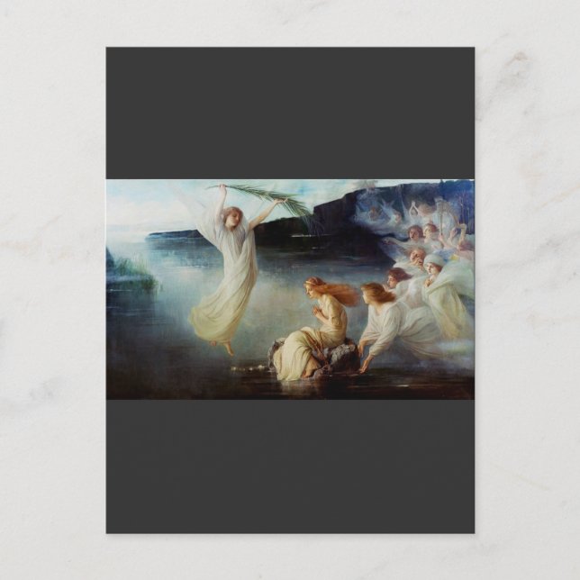 Cartes Pour Fêtes Annuelles Le martyre de Saint Cristina (Devant)