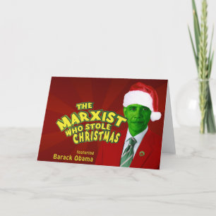 Cartes Pour Fêtes Annuelles Le marxiste qui a volé Noël