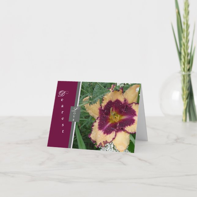 Cartes Pour Fêtes Annuelles Le nouveau jour fait du jardinage Valentine (Devant)