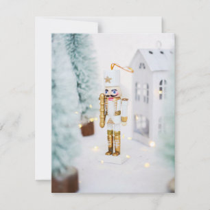 Cartes Pour Fêtes Annuelles Le Nutcracker en hiver