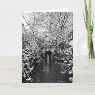 Cartes Pour Fêtes Annuelles Le pays des merveilles d'hiver de NYC