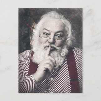 Cartes Pour Fêtes Annuelles Le père noël classique vous disant d'être