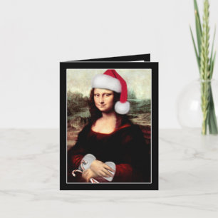 Cartes Pour Fêtes Annuelles Le Père Noël de Mona Lisa