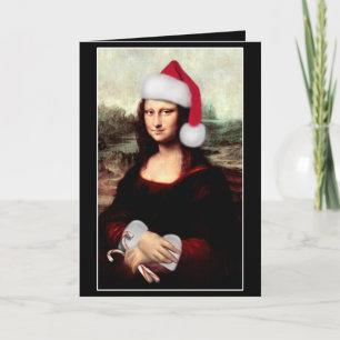 Cartes Pour Fêtes Annuelles Le Père Noël de Mona Lisa