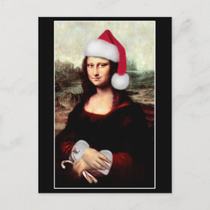 Cartes Pour Fêtes Annuelles Le Père Noël de Mona Lisa