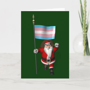 Cartes Pour Fêtes Annuelles Le Père Noël soutient la communauté transgenre