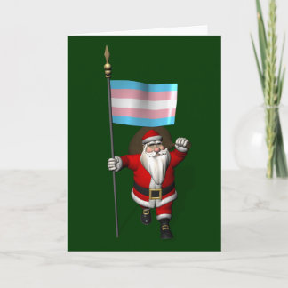 Cartes Pour Fêtes Annuelles Le Père Noël soutient la communauté transgenre