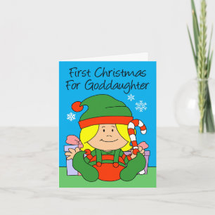 Cartes Pour Fêtes Annuelles Le premier elfe de Noël de Godgirl