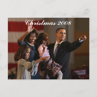 Cartes Pour Fêtes Annuelles Le président Obama, premier gardien de famille